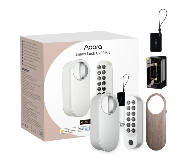 Aqara Smart Lock U200 biały - 1350195 - zdjęcie